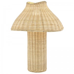 Treehouse Hotel Rattan Table Lamp με φυσικό σώμα μπαστούνι στο δωμάτιο ξενοδοχείου